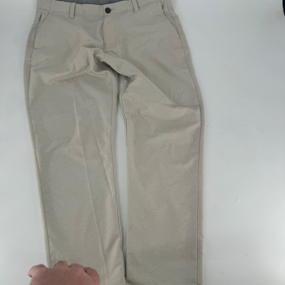 Tommy Bahama Boracay‎ Khaki Beige Flat Front Chino Pants Mens 36x32